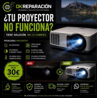 Servicio de Reparación de Proyectores