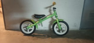 Bicicleta infantil sin pedales