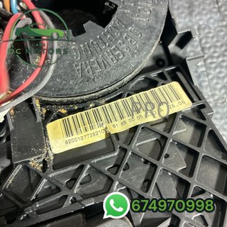 61880052 mando luces y anillo airbag renault scenic II
