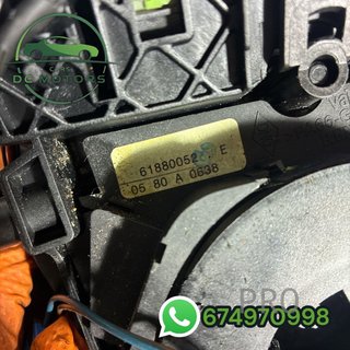61880052 mando luces y anillo airbag renault scenic II