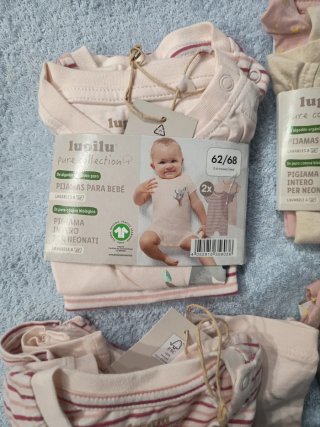8 Set Lupilu Pijamas Bebé 62/68 (2 uds)