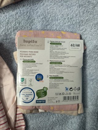 8 Set Lupilu Pijamas Bebé 62/68 (2 uds)
