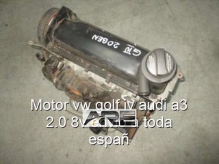 motor AQY Volkswagen Golf IV Audi A3 2.0 8