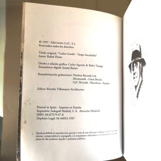 Carlos Gardel tango inacabable