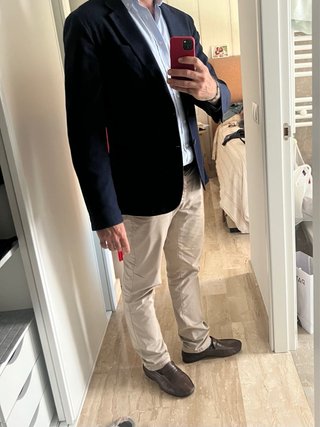 Americana Scalpers Talla L Azul