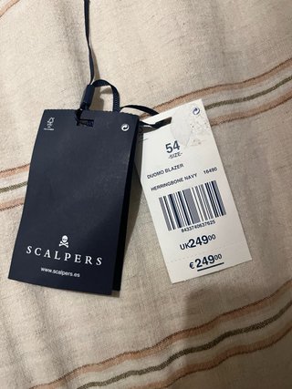 Americana Scalpers Talla L Azul