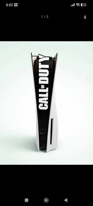 Cubierta frontal PS5 Call of Duty