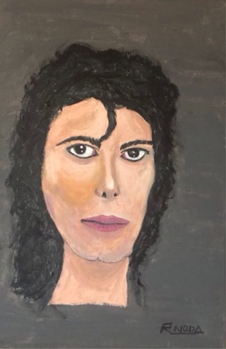 Cuadro Michael Jackson Película