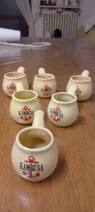 6 Tazzine Kambusa Ceramica