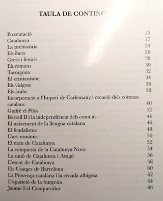 Història de butxaca de Catalunya