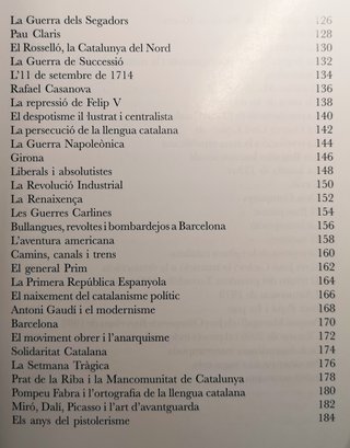 Història de butxaca de Catalunya