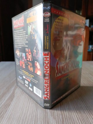Sangre en la Noche DVD Terror Erótico