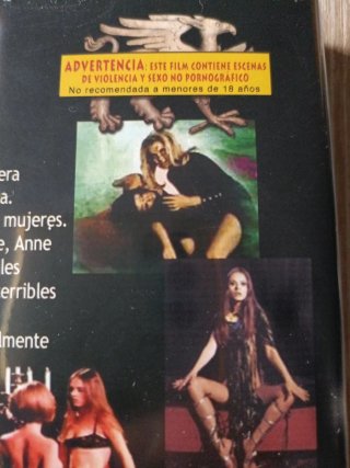 Sangre en la Noche DVD Terror Erótico