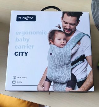 Mochila Portabebés Ergonómica Zaffiro City.