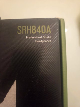 Shure SRH840A Auriculares Cable Negro