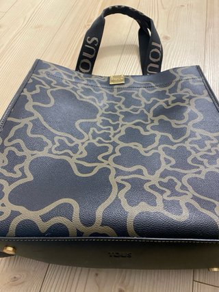 Bolso Capazo TOUS Kaos Original Negro/Dorado