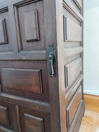 Mueble Castellano Máquina Coser Alfa