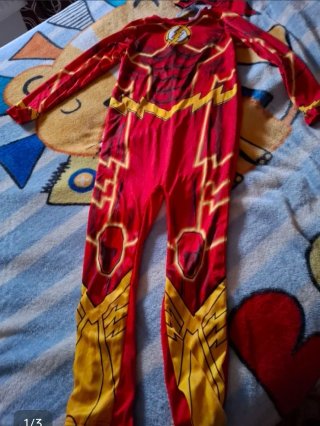 Bikini Wonder Woman Niña 10/12+disfraz flash