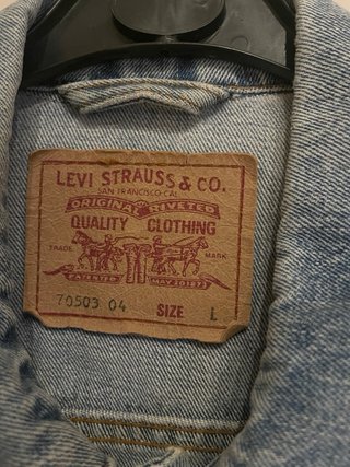 Giacca jeans Levi's uomo tg L