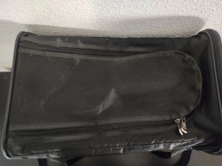 Transportín para perro negro