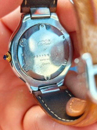 Reloj Must de Cartier 21 Acero y Oro Vintage