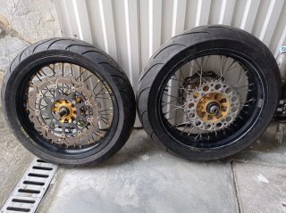 Kit Supermotard Ruedas y Suspensiones