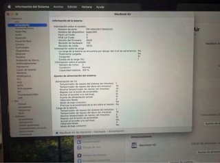 Macbook Air M4 256gb 16gb como Nuevo 2 ciclos