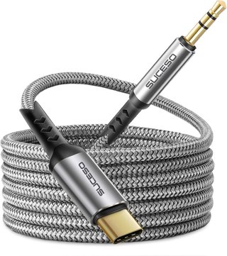 Adattatore da USB C a Jack 3.5 mm Tipo C a Jack 3.5mm Maschio