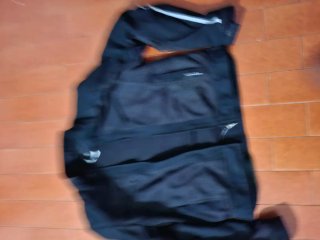 Chaqueta Moto Levi's Negra y Gris talla L