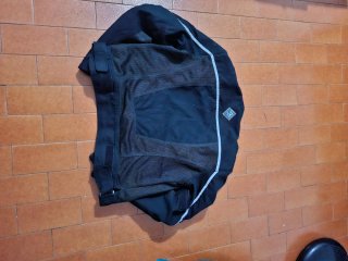 Chaqueta Moto Levi's Negra y Gris talla L