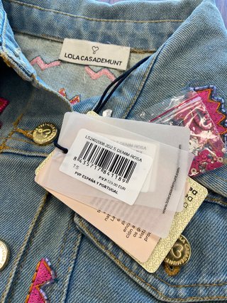 Cazadora tejana Lola Casademunt - Tallas XS a XL