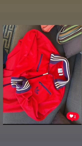 Chaqueta Adidas 70s Roja
