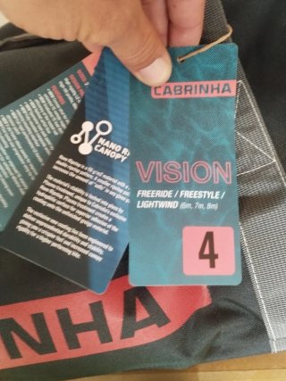 Ala wing Cabrinha Vision 4mts Nueva