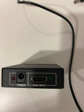 Divisor HDMI 1x2 con adaptador