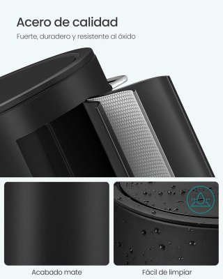 SONGMCIS Cubo de Basura para Cosméticos, 6 L