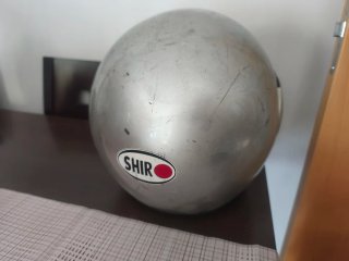 Casco Jet Shiro Plata