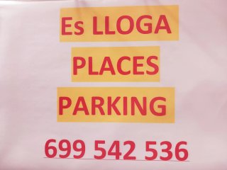 Se alquilan plazas PARKING en Tàrrega