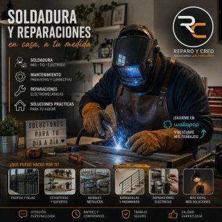 Reparaciones de soldadura y mantenimiento