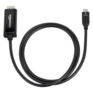 Cavo adattatore da USB-C (sorgente) a HDMI (display), compatibile con Thunderbolt 3, 4K a 30 Hz, 0,91 m, colore nero