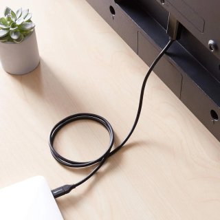 Cavo adattatore da USB-C (sorgente) a HDMI (display), compatibile con Thunderbolt 3, 4K a 30 Hz, 0,91 m, colore nero