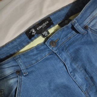 Pantalón Vaquero Moto Bela 3XL