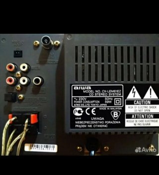Mini cadena Aiwa Hifi