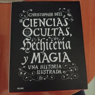 Libro ciencias ocultas, hechicería u magia