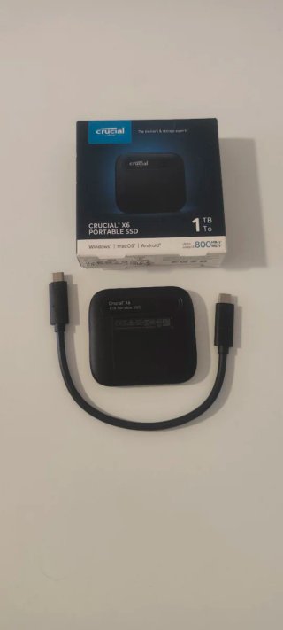 Crucial X6 SSD 1TB Portátil