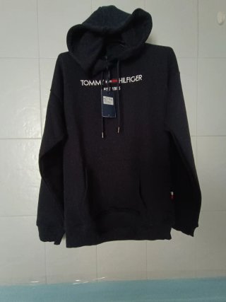 Conjunto Tommy Hilfiger Sudadera y Pantalón Negro
