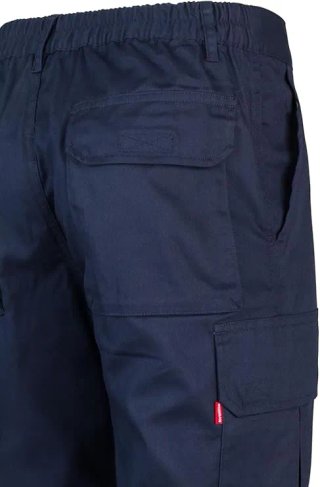 Pantalon trabajo 100% aLGodon color azul Talla 60