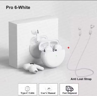 Auriculares Pro 5 Blancos compatible iPhone nuevos