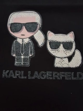 Conjunto Karl Lagerfeld Negro