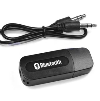 Receptor de música inalámbrico USB Bluetooth blanco