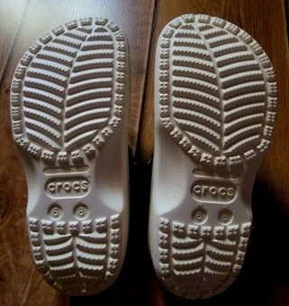Crocs Pringles Azul y Verde